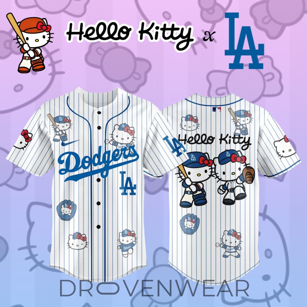 Los Angeles Dodgers X Hello Kitty 2026 Exclusive Hello Kitty Jersey