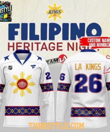 Los Angeles Kings Filipino Heritage 2026 Celebration Night Hockey Jersey