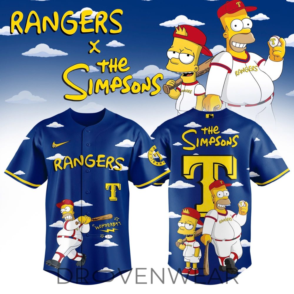 Rangers Mlb Team Baseball Jersey
