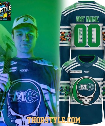 Maine Mariners Grateful Dead Night 2026 Personalized Hockey Jersey