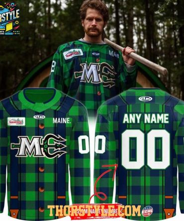 Maine Mariners Lumberjack Uniform 2026 Personalized Hockey Jersey