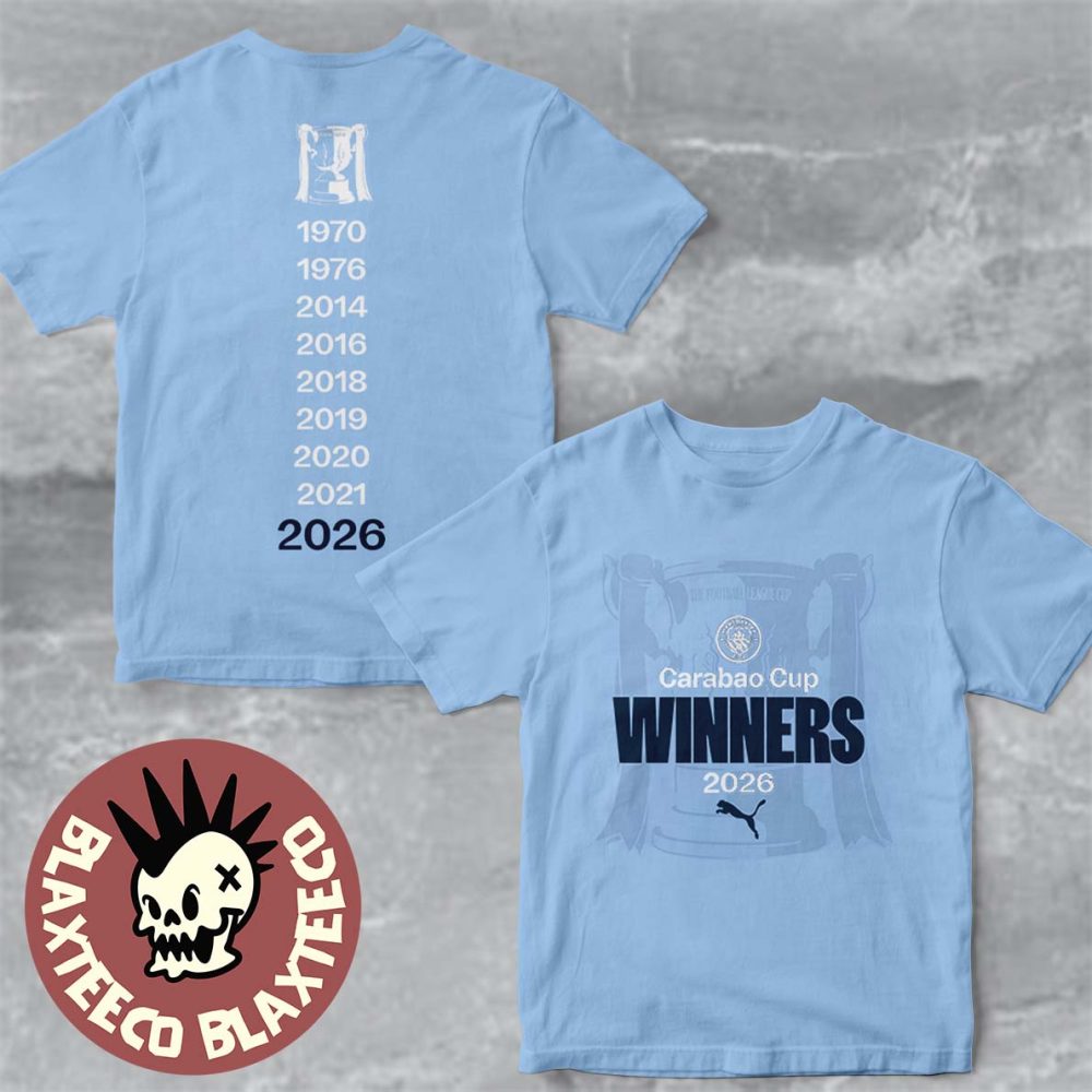 Manchester City 2026 Carabao Cup Winners Puma Locker Room T-Shirt