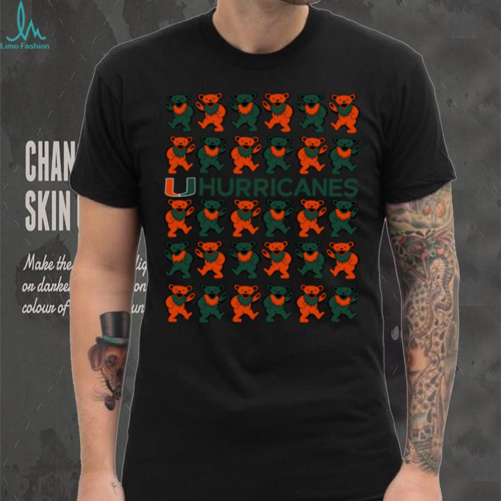 Miami Grateful Dead Stacked Bears Classic Tshirt - Image 2