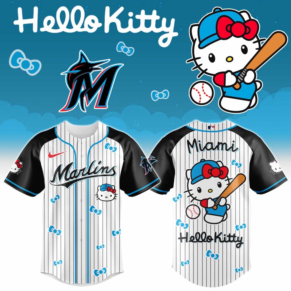 Miami Marlins X Hello Kitty 2026 Limited Editions Jersey