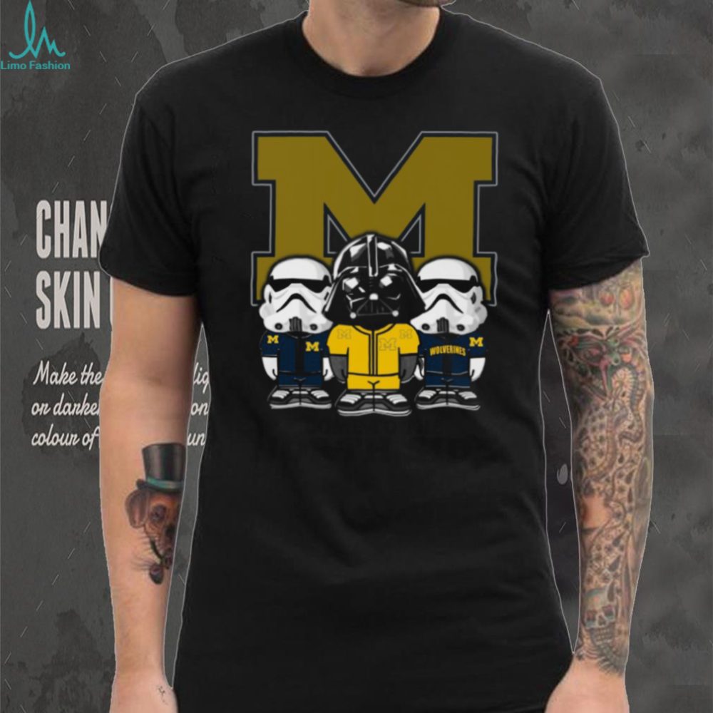 Michigan Star Wars Character Graphic T Shirt