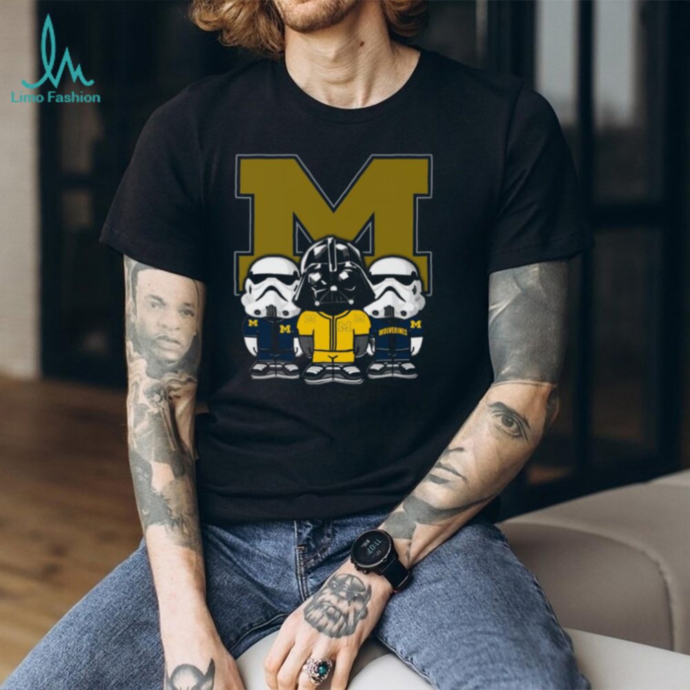 Michigan Star Wars Character Graphic T Shirt - Image 2