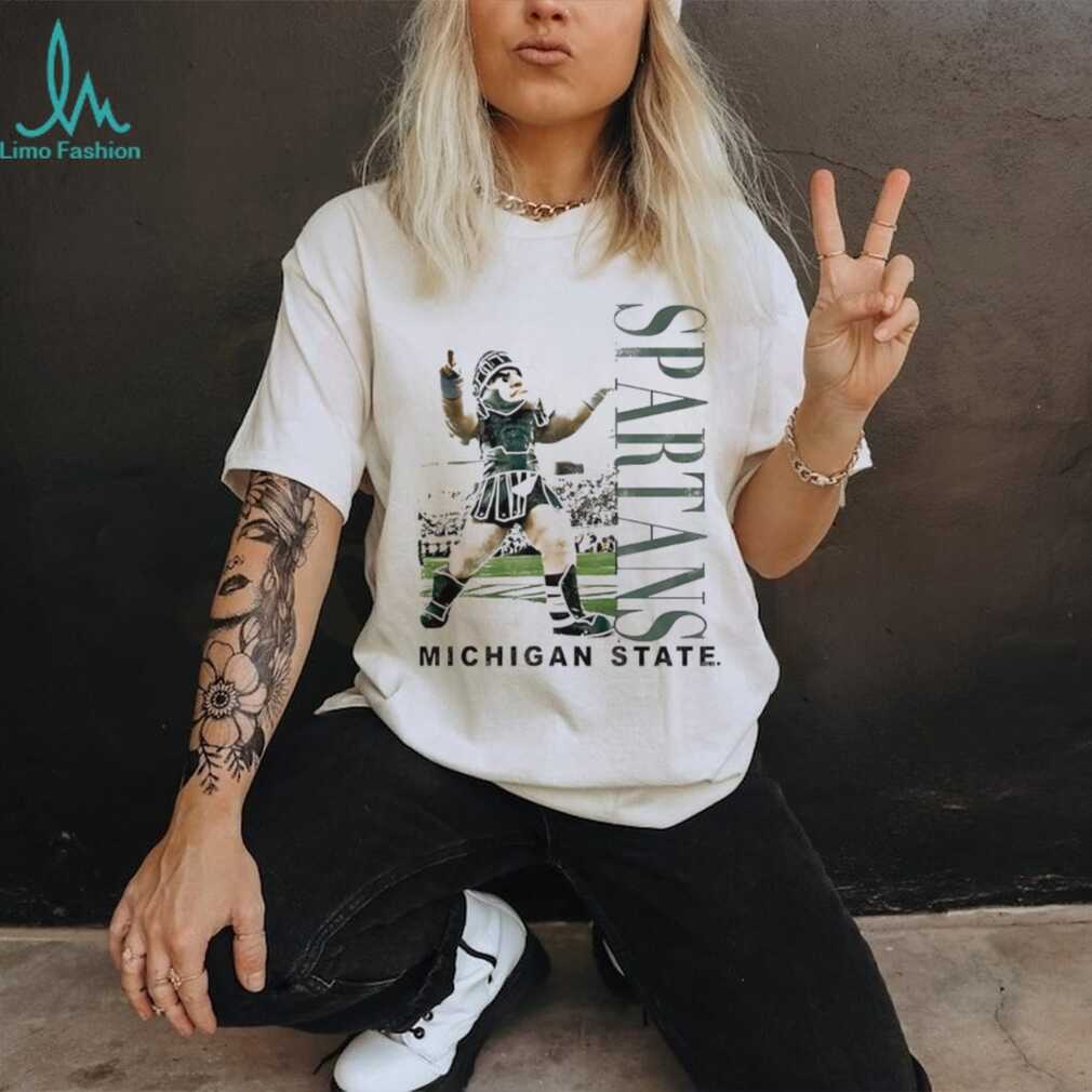 Michigan State Spartans Sparty Mascot Shirt