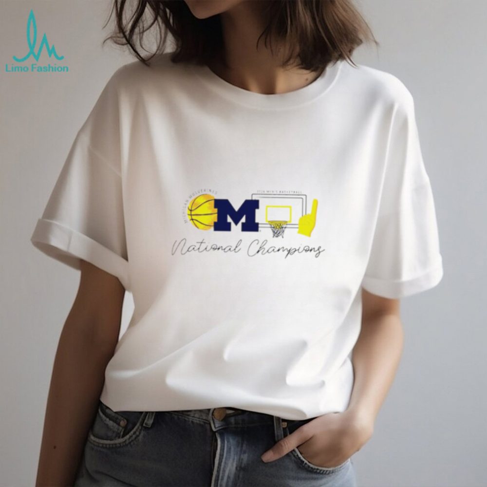 Michigan Wolverines 2026 Men'S Basketball National Champions Minimalist T Shirt