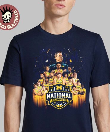 Michigan Wolverines 2026 Ncaa Men'S Basketball National Champions Team Members T-Shirt