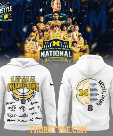 Michigan Wolverines Ncaa National Champions 2026 Signature Hoodie Shirts