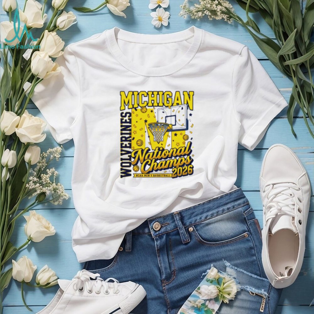 Michigan Wolverines National Champs 2026 Ncaa Men'S Basketball T Shirt
