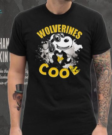 Michigan Wolverines Peanuts Joe Cool T Shirt