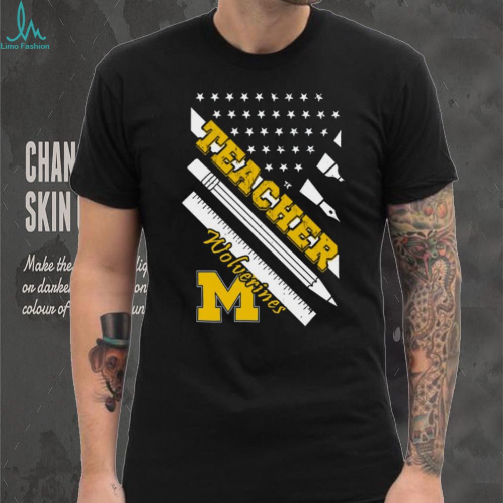 Michigan Wolverines Teacher T Shirt