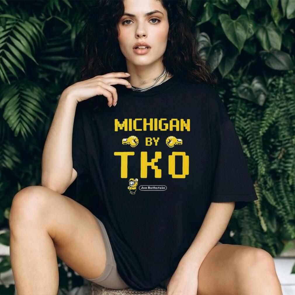 Michigan By Tko Jon Rothstein Classic Video Game Shirt
