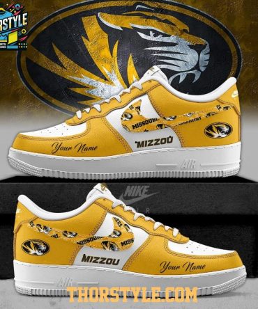 Missouri Tigers Freedom 2025 M-I-Z Z-O-U Personalized Air Force 1 Shoes