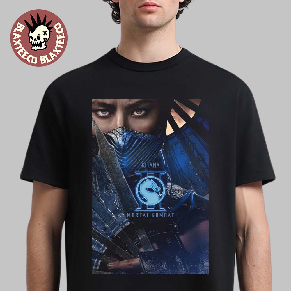 Mortal Kombat Ii Movie Exclusive Kitana Character Poster T-Shirt