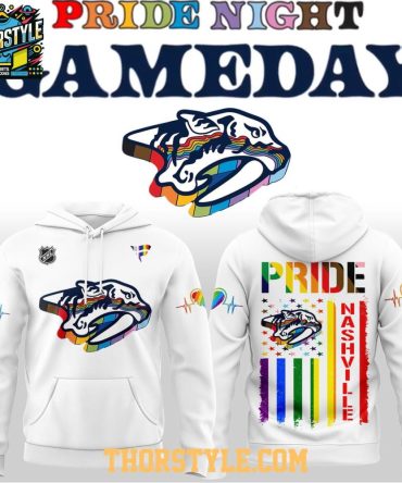 Nashville Predators Celebrating Pride Night Gameday 2026 Vibe Hoodie Shirts