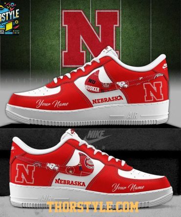 Nebraska Cornhuskers 2025 Freedom Campus Personalized Air Force 1 Shoes