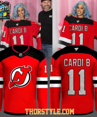New Jersey Devils X Cardi B Night 2026 Personalized Hockey Jersey