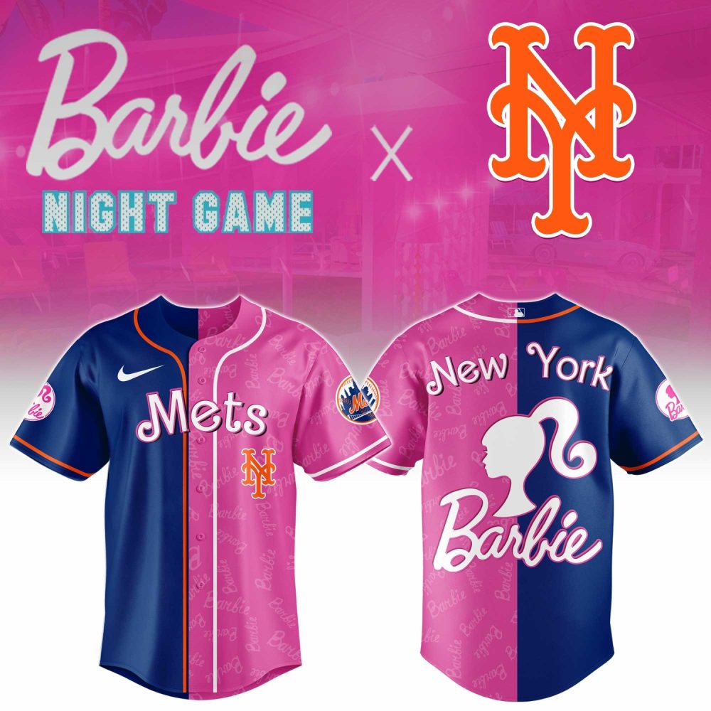 New York Mets Barbie 2026 Special Edition Baseball Jersey