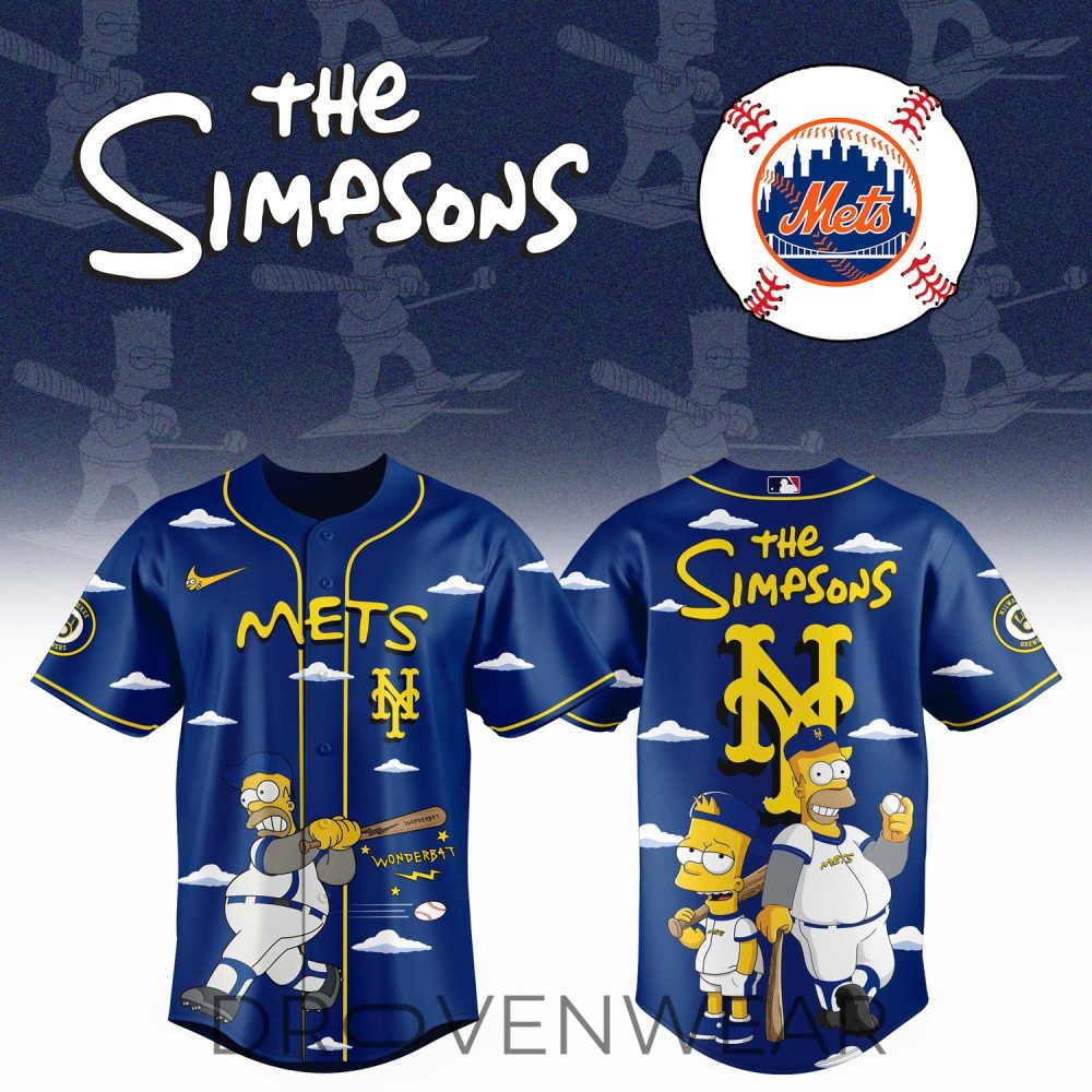 New York Mets The Simpsons 2026 Limited Edition Jersey X Jogger X Cap