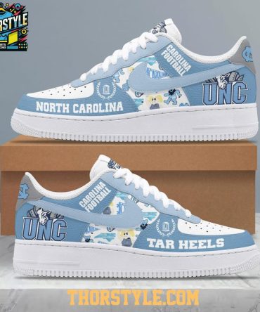 North Carolina Tar Heels 2025 Unc Football Personalized Air Force 1 Shoes