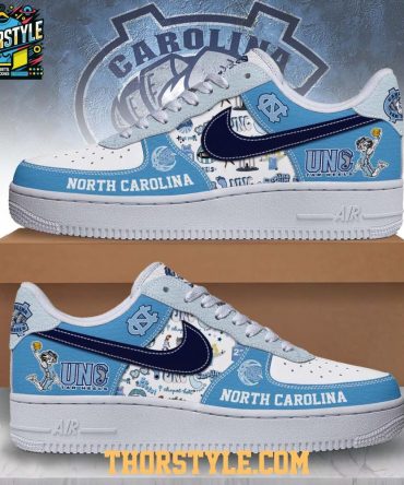 North Carolina Tar Heels University Freedom 2025 Personalized Air Force 1 Shoes