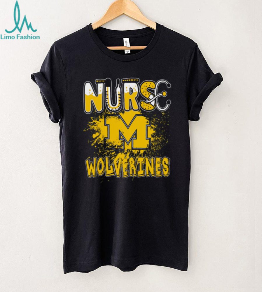 Nurse Michigan Wonlverines T Shirt