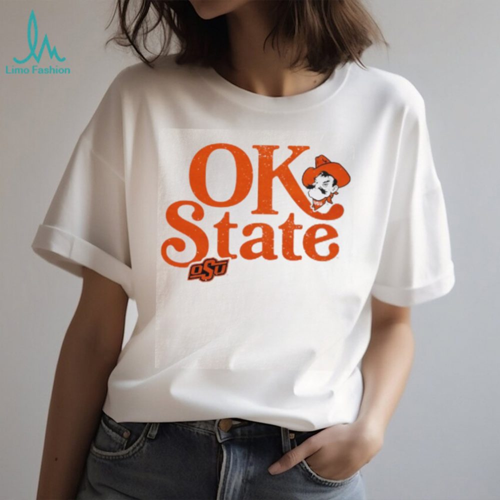 Ok State Oklahoma State Cowboys Football Logo Shirt