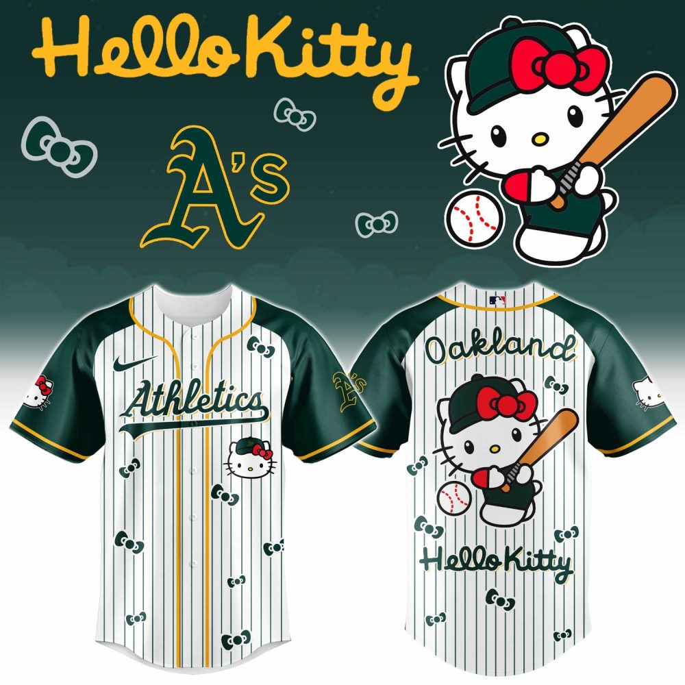 Oakland Athletics X Hello Kitty 2026 Limited Editions Jersey
