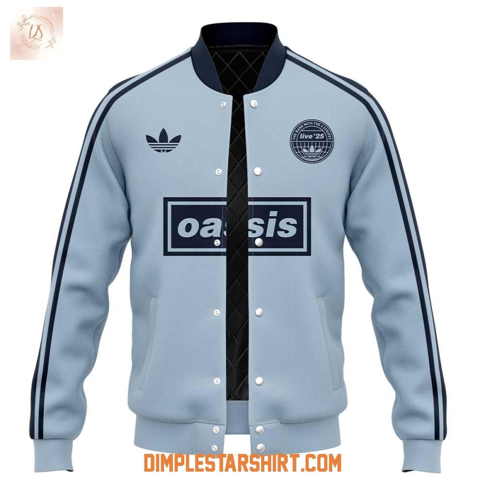 Oasis Live '25 London Wembley Stadium Baseball Jacket - Image 2