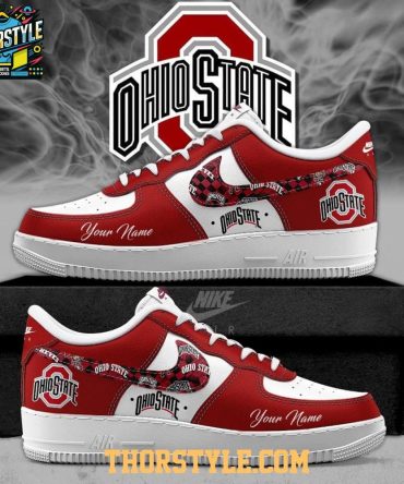 Ohio State Buckeyes 2025 Freedom Campus Personalized Air Force 1 Shoes