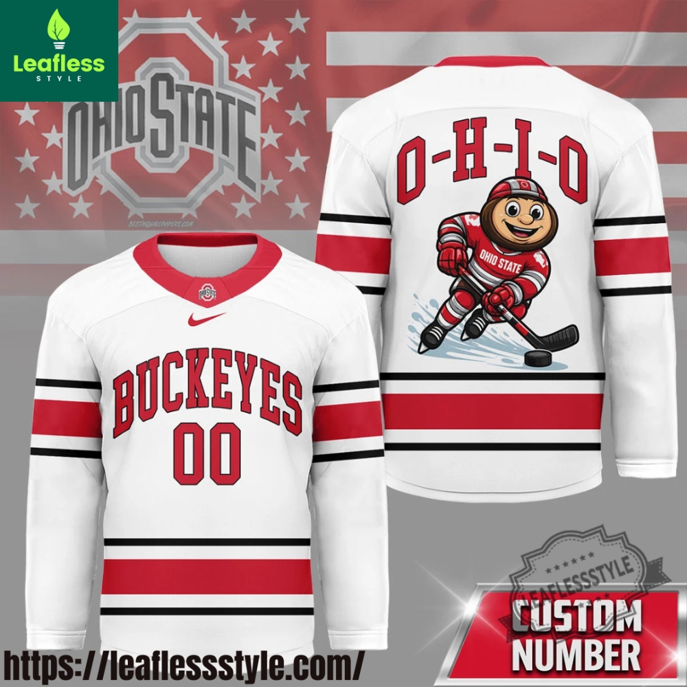 Ohio State Buckeyes Ncaa Game Day Hockey Jersey