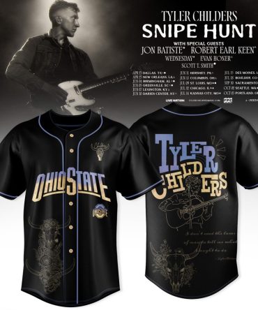 Ohio State Buckeyes X Tyler Childers – Snipe Hunt Baseball Jersey