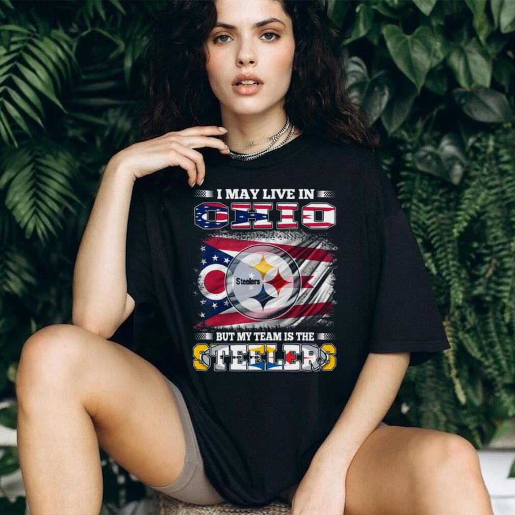 Ohio State Flag And Pittsburgh Steelers Fan T Shirt - Image 2