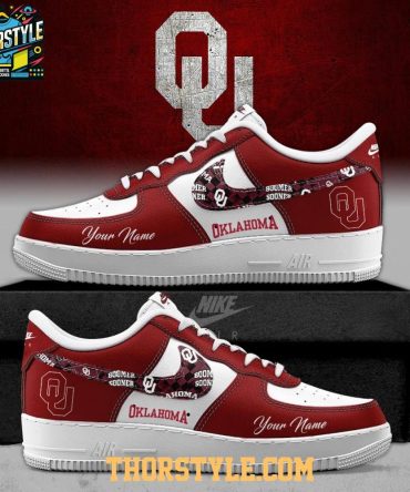 Oklahoma Sooners Freedom 2025 Boomer Sooner Air Force 1 Shoes