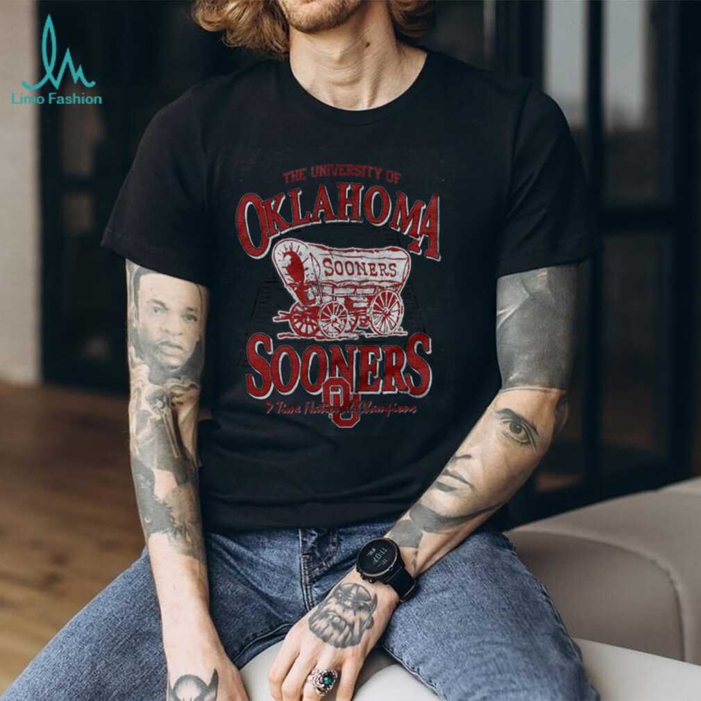 Oklahoma Sooners Old School Pill Enzyme Washed T Shirt - Image 2