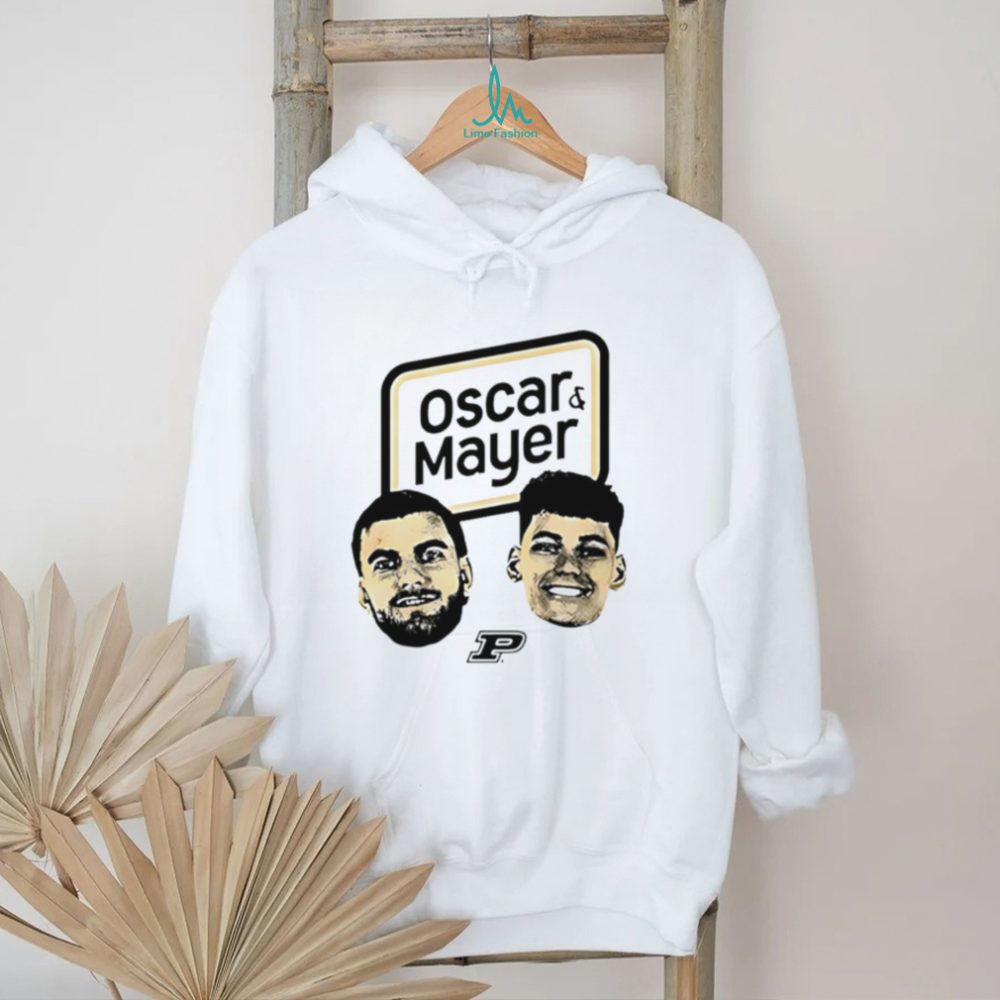 Oscar Cluff & Omer Mayer Purdue Boilermakers Heads Shirt