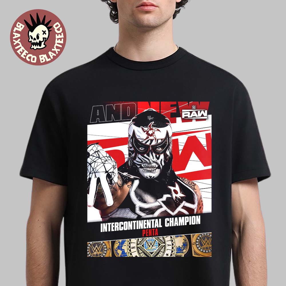 Penta And New Wwe Intercontinental Champion T-Shirt
