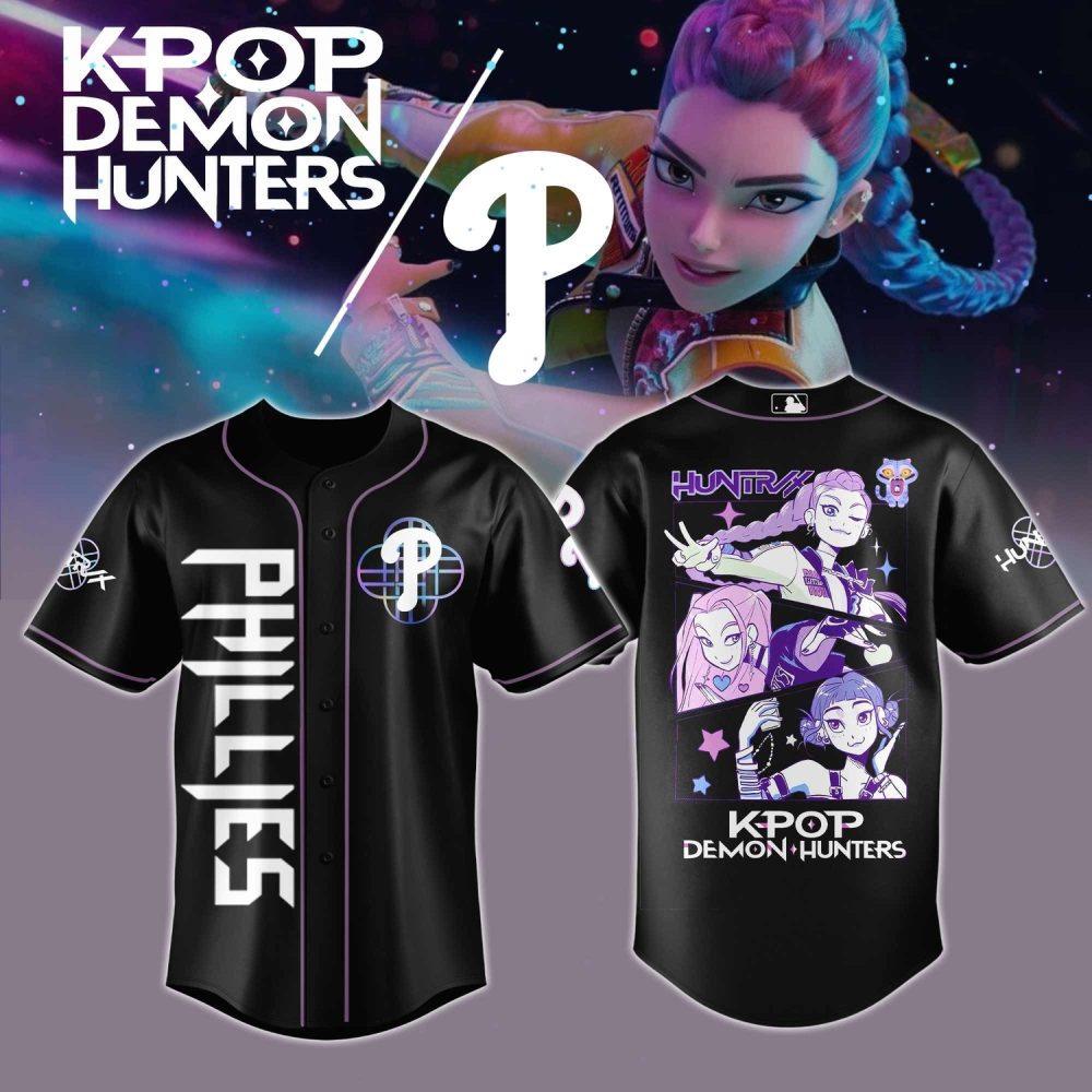 Philadelphia Phillies Kpop Demon Hunters 2026 Mlb Limited Jersey
