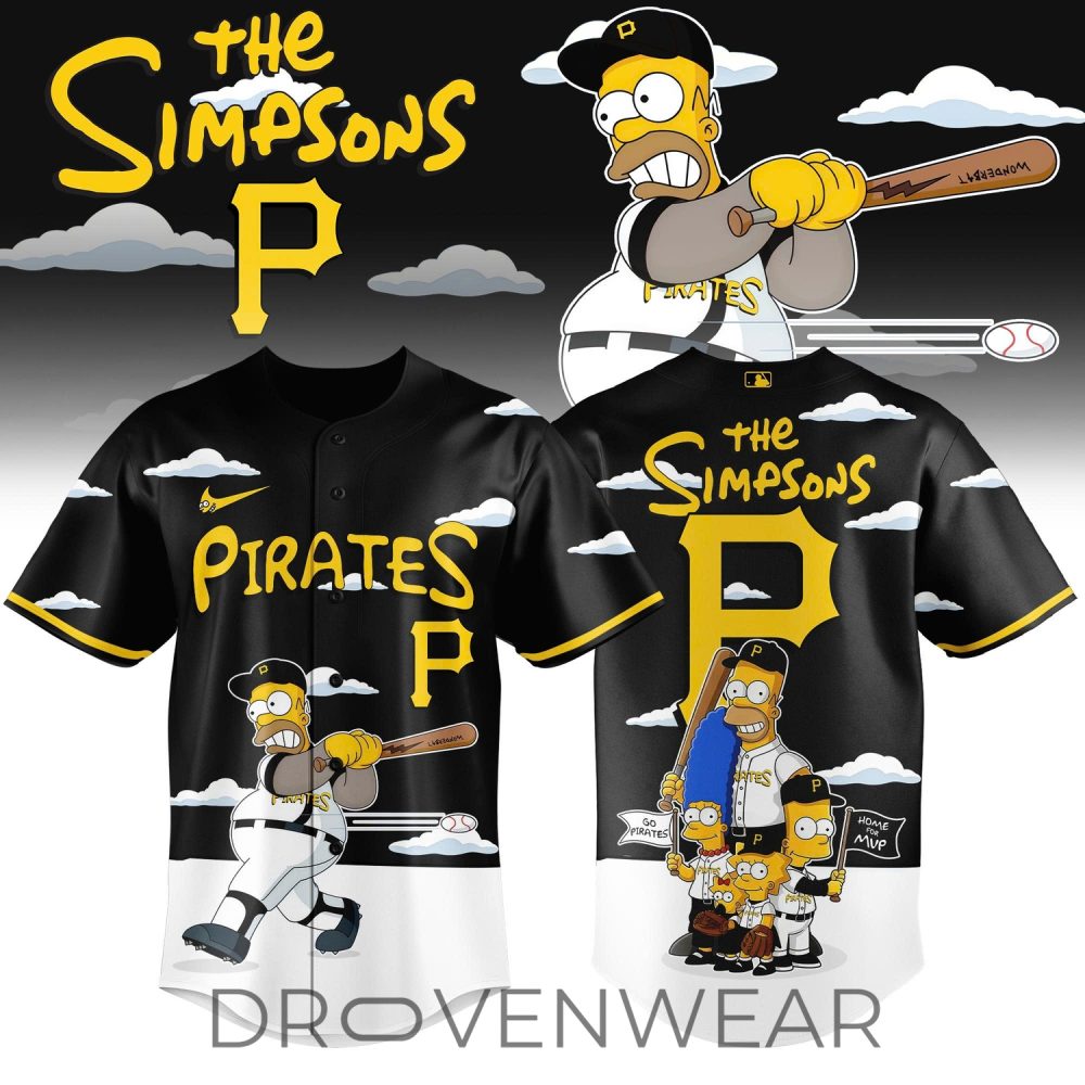 Pittsburgh Pirates X The Simpsons 2026 Limited Edition Jersey
