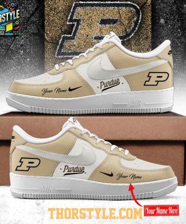 Purdue Boilermakers 2025 Let Them Boil Personalized Air Force 1 Shoes