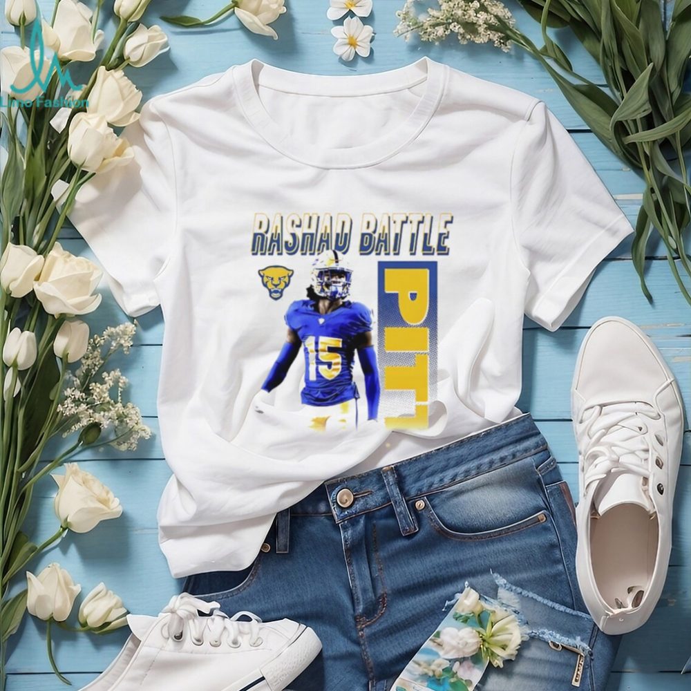Rashad Battle Pitt Panthers Cartoon Shirt