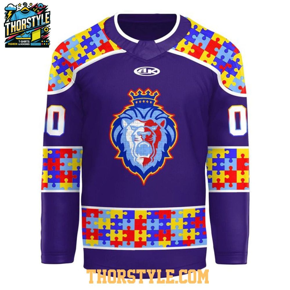 Reading Royals X Autism Acceptance 2026 Personalized Hockey Jersey - Image 2