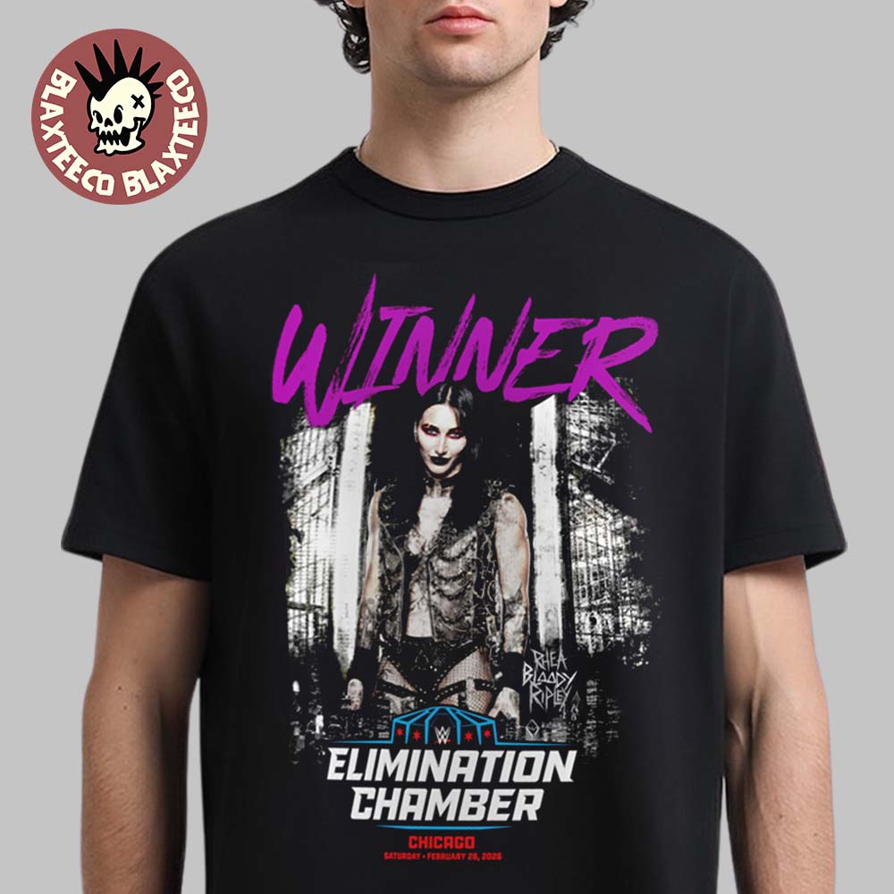 Rhea Ripley Wwe Elimination Chamber 2026 Chicago Women'S Match Winner T-Shirt