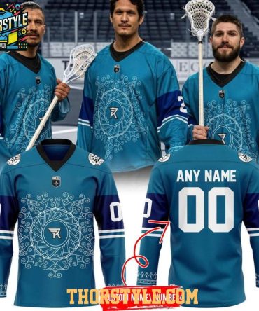 Rochester Knighthawks 2026 Native American Night Personalized Hockey Jersey