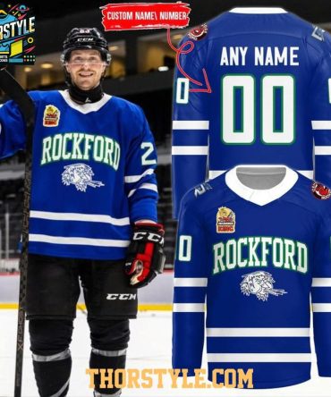 Rockford Icehogs Rockford Icemen 2026 Night Personalized Hockey Jersey