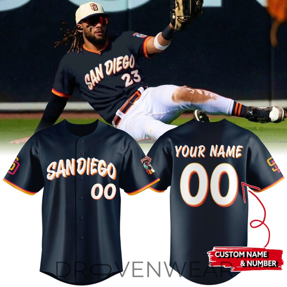 San Diego Padres 2026 City Connect Personalized Baseball Jersey Custom Edition