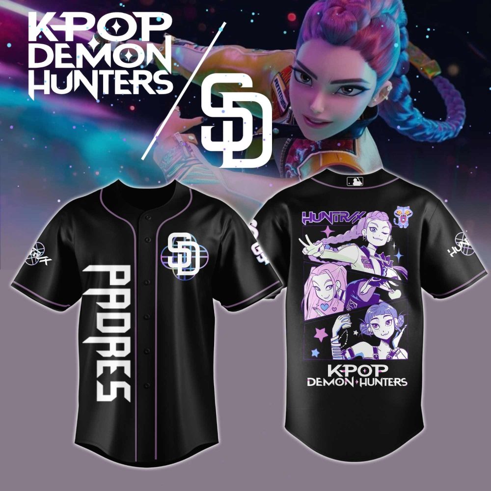 San Diego Padres Mlb Kpop Demon Hunters 2026 Collector Jersey