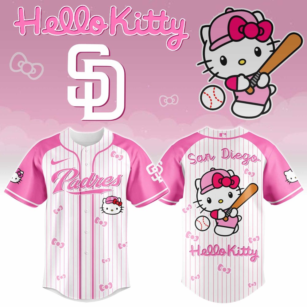 San Diego Padres X Hello Kitty 2026 Limited Editions Jersey Ver 2